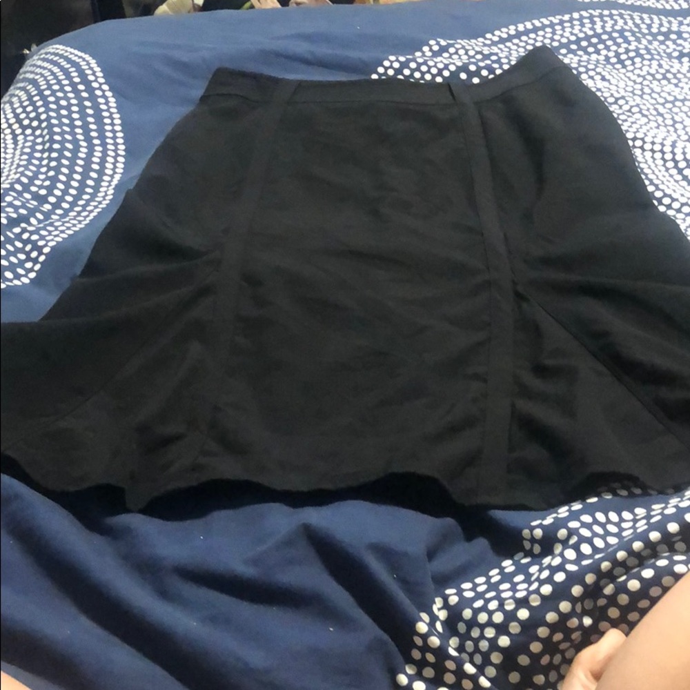 Donna Karan black label tulip skirt